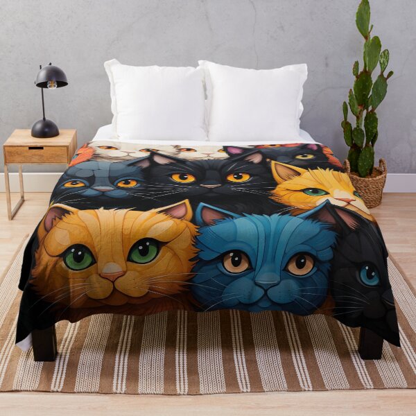 Item preview, Pop Art Cat Collage designed and sold by FinleyDel.