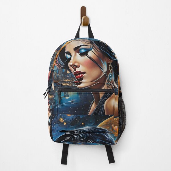 Item preview, Ethereal Noir Weeping City Woman - Surrealism Art 34 designed and sold by Benito Del Ray.