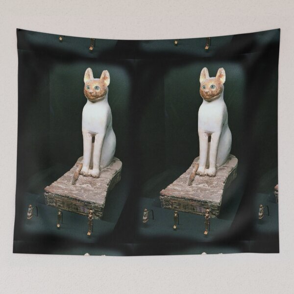 Item preview, vr 3395 / finition 2023 - 22 -  pharaon ramsès ll  - statue d'un grand chat réalisée en bois et en or -  Okaio Créations  Olavia-Olao designed and sold by o.okaïo.
