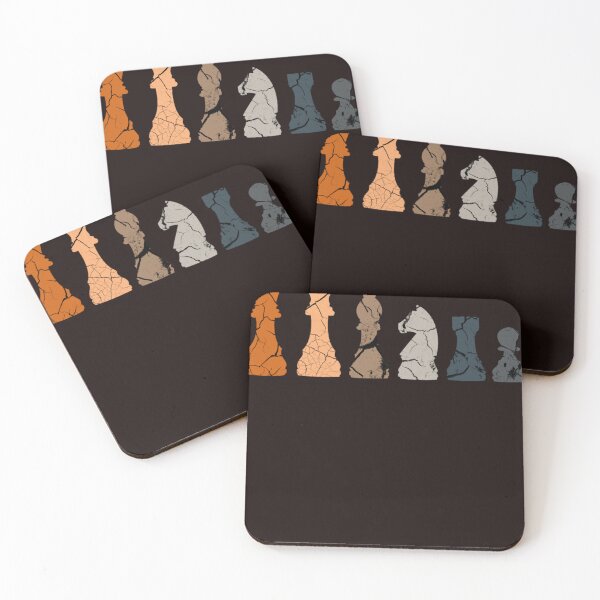 Item preview, Vintage Retro Chess Pieces for Chess lovers and Chess Players  designed and sold by JASONNICHO.