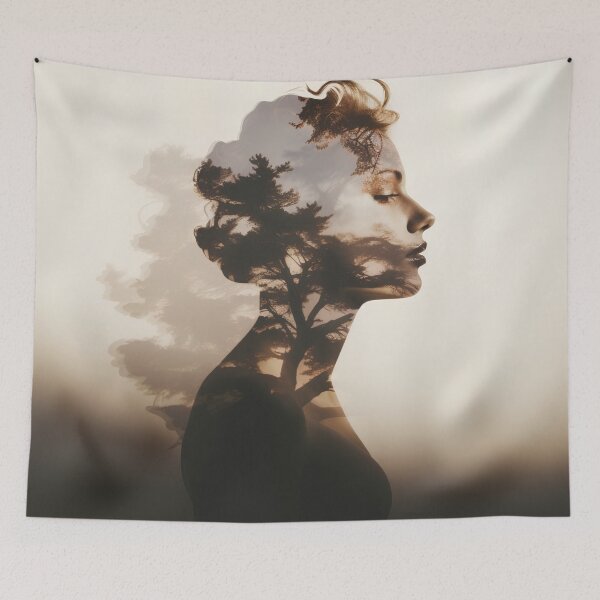 Item preview, Double exposure digital photography print designed and sold by dcrc.