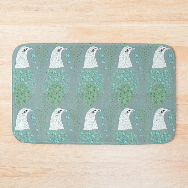 Item preview, Forest Bird Land - grey designed and sold by SerahO.