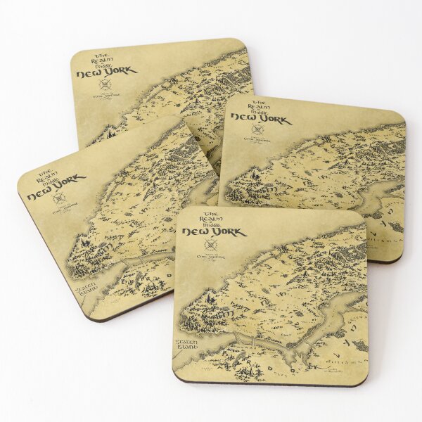 Item preview, The Realm of Middle New York designed and sold by Realm of Maps.