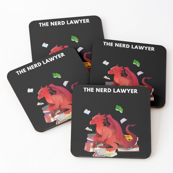 Item preview, Lawyer Nerd Dragon Book designed and sold by Yellowriversss.