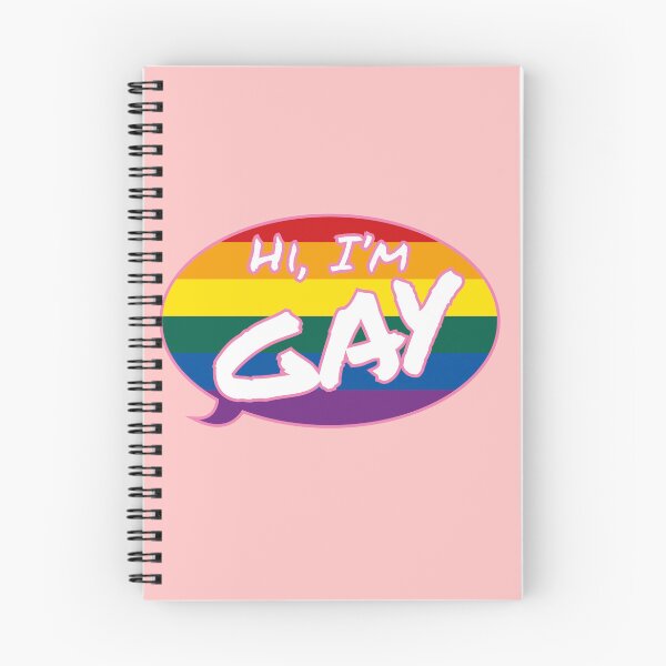 Aperçu de l'œuvre Salut, je suis GAY créée et vendue par PArtStudio.