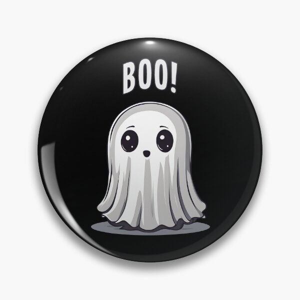 Item preview, Super Cute Halloween Ghost designed and sold by RandomJunction.