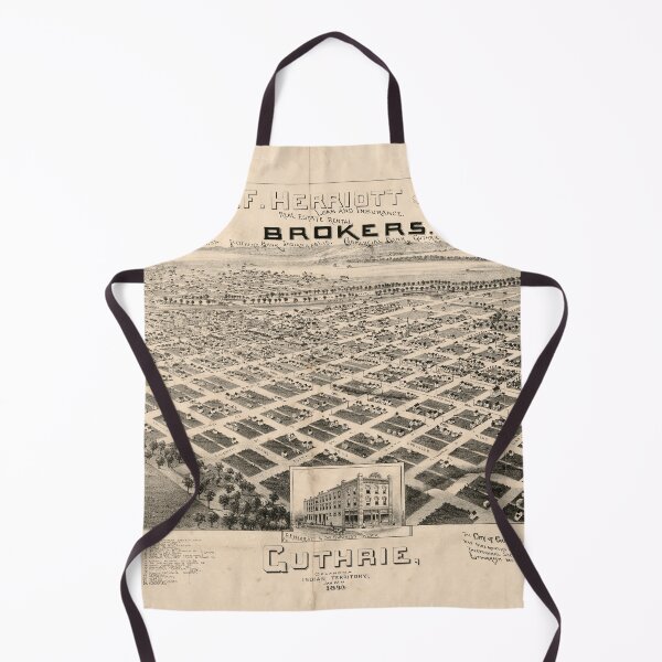 Item preview, Guthrie, Oklahoma (1890) designed and sold by allhistory.