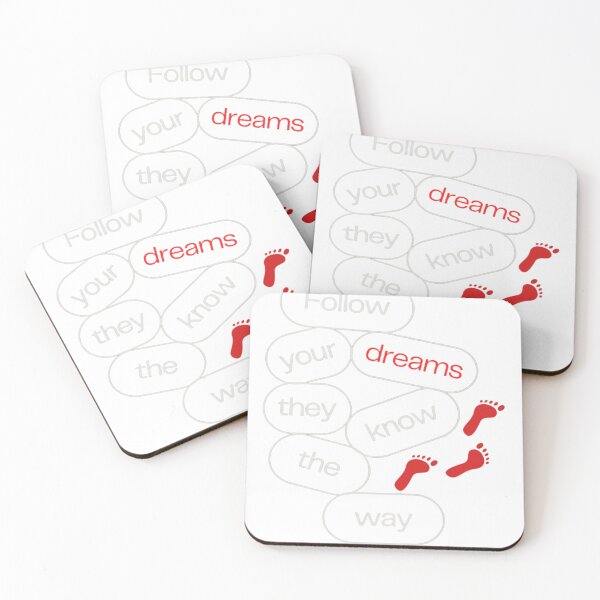 Item preview, FOLLOW YOUR DREAMS AND GOALS MOTIVATIONAL QUOTE  designed and sold by By-Me-Shopping.