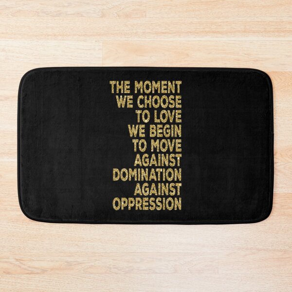 Item preview, Bell Hooks Quotes The Moment We Choose to Love Quote Cracked effect designed and sold by SchlossInspire.