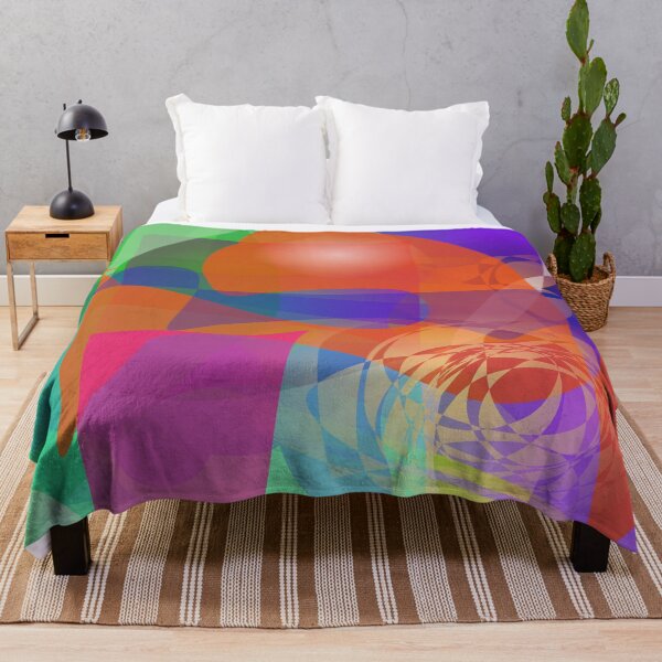 Item preview, Colorful Geometric Abstract Circle Design designed and sold by masabo.