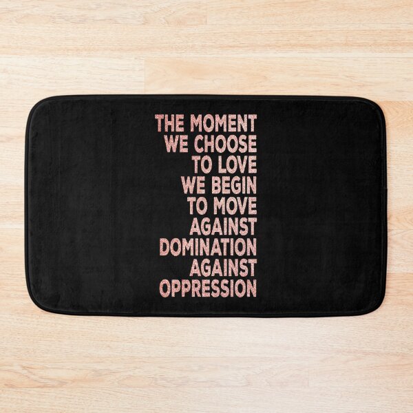 Item preview, Bell Hooks Quotes The Moment We Choose to Love Quote Cracked effect designed and sold by SchlossInspire.