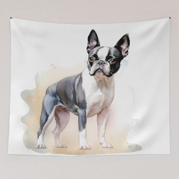 Item preview, Boston Terrier 2-Watercolor designed and sold by Jdelgado813.