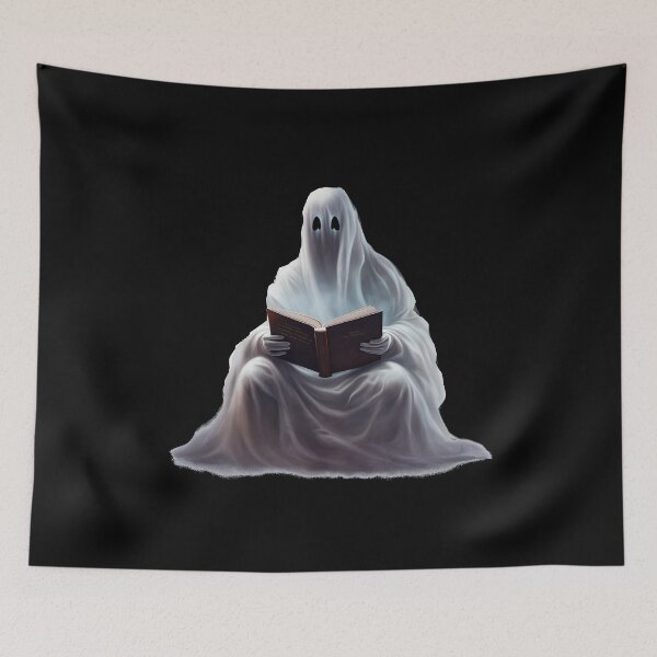 Item preview, Read more books, cute halloween ghost, book aesthetic, halloween read books designed and sold by Mateusz Majcherek.