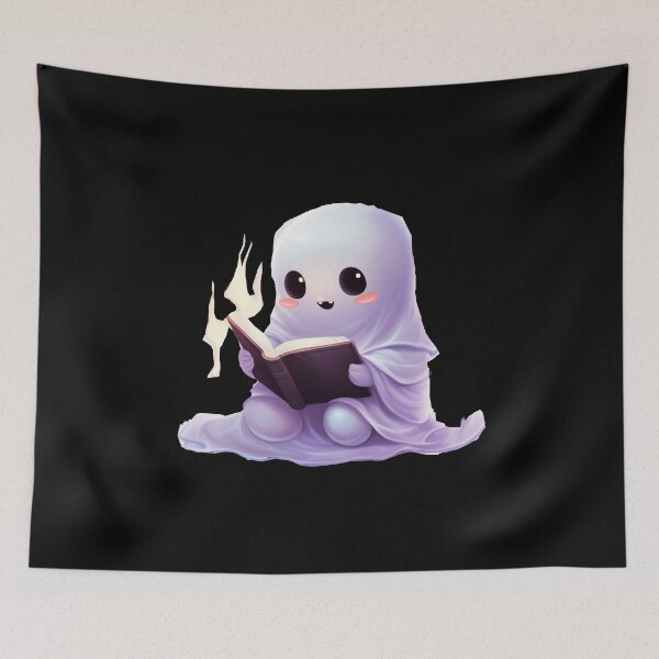 Item preview, Read more books, cute halloween ghost, book aesthetic, halloween read books designed and sold by Mateusz Majcherek.