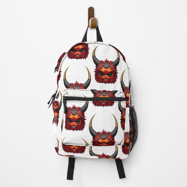 Item preview, Red angry dog with horns designed and sold by MadinaFatt.