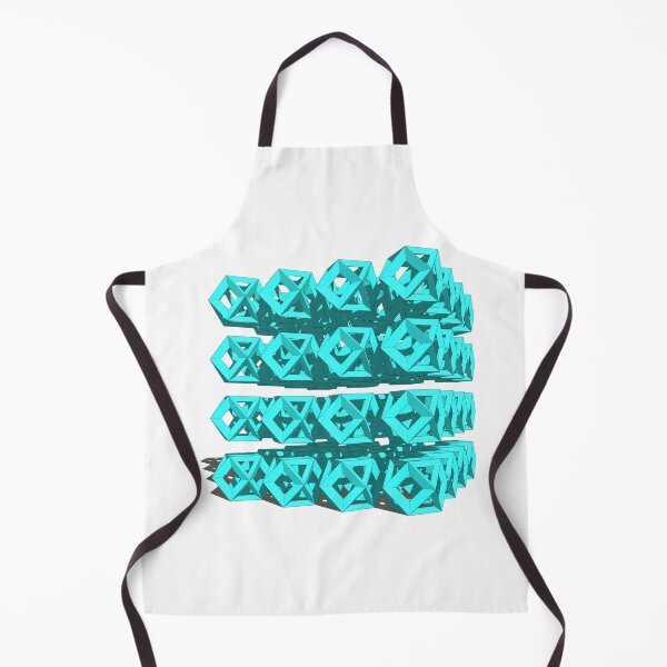 Item preview, 64 levitating turquoise geometries designed and sold by m-yoga-store.