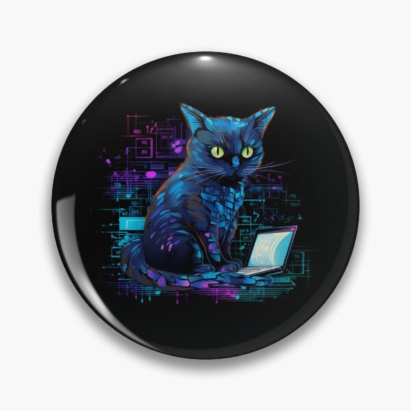 Item preview, Cat hacker, Programmer coder - developer programming coding designed and sold by Mateusz Majcherek.