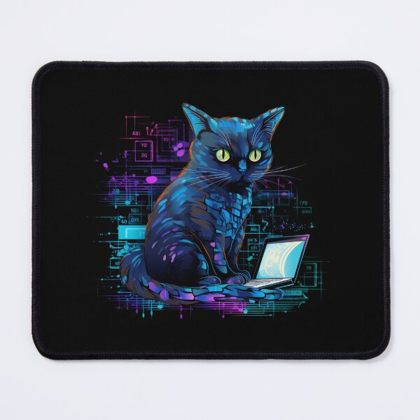 Item preview, Cat hacker, Programmer coder - developer programming coding designed and sold by Mateusz Majcherek.
