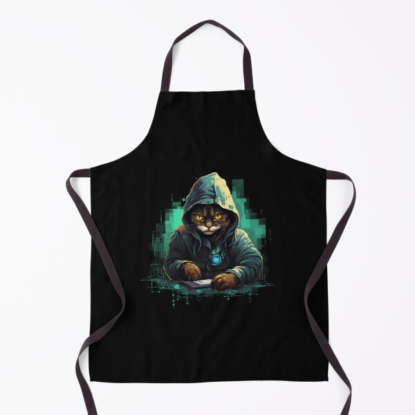 Item preview, Cat hacker, Programmer coder - developer programming coding designed and sold by Mateusz Majcherek.