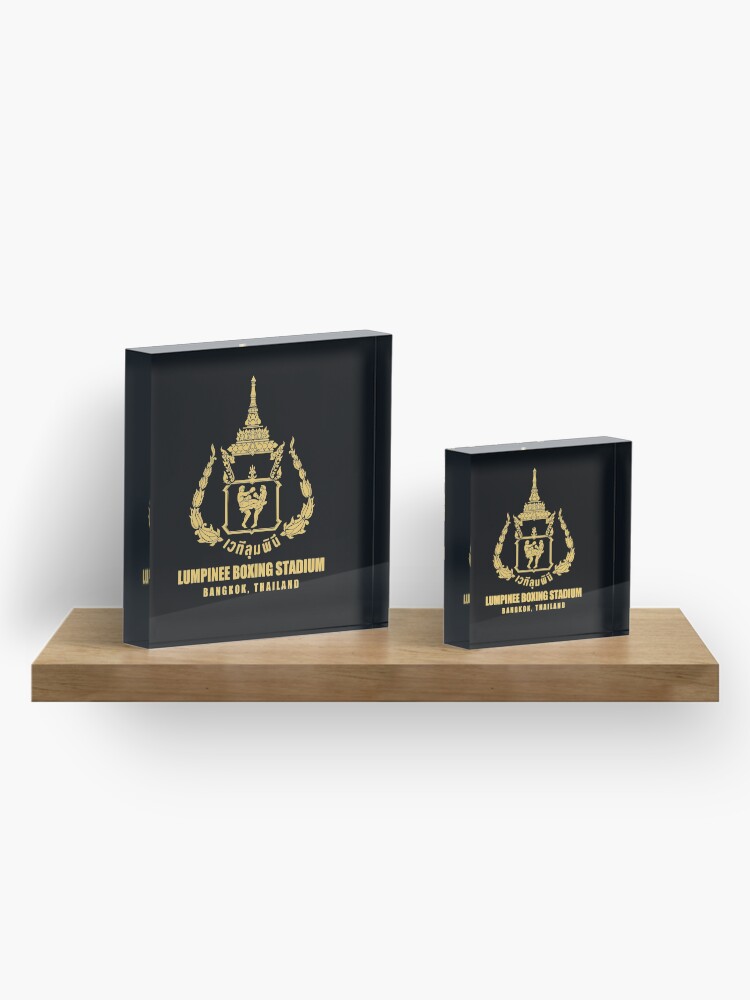 Alternate view of LUMPINEE MUAY THAI BOXING STADIUM THAILAND Acrylic Block