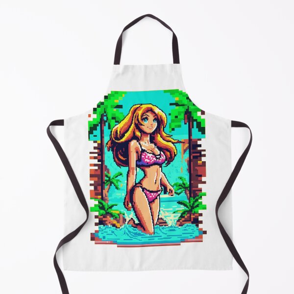 Item preview, 8bit girl, retro, old designed and sold by Chemikal1993.