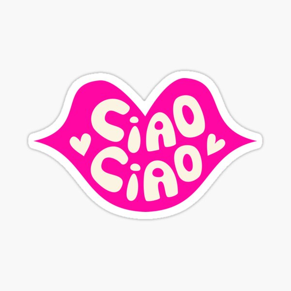 Item preview, Ciao Ciao Pink Lips designed and sold by AlohaSadie.