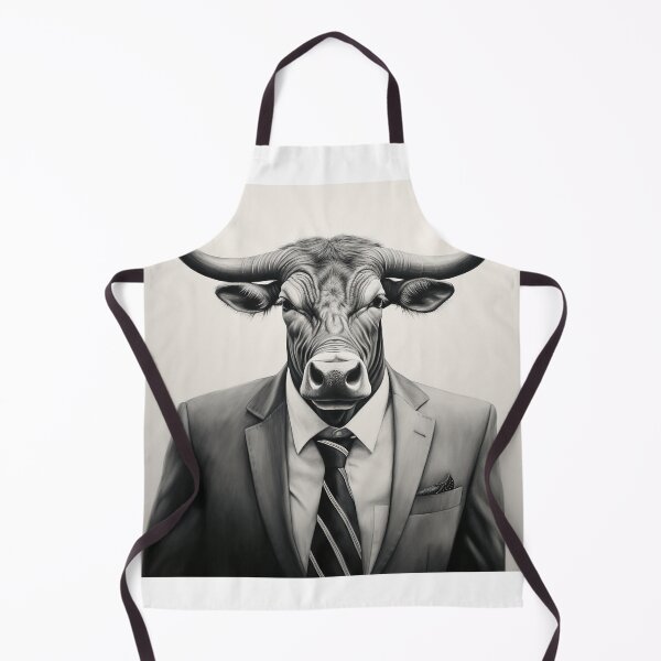 Item preview, Wildebeest in Business Suit Art designed and sold by redstar19.