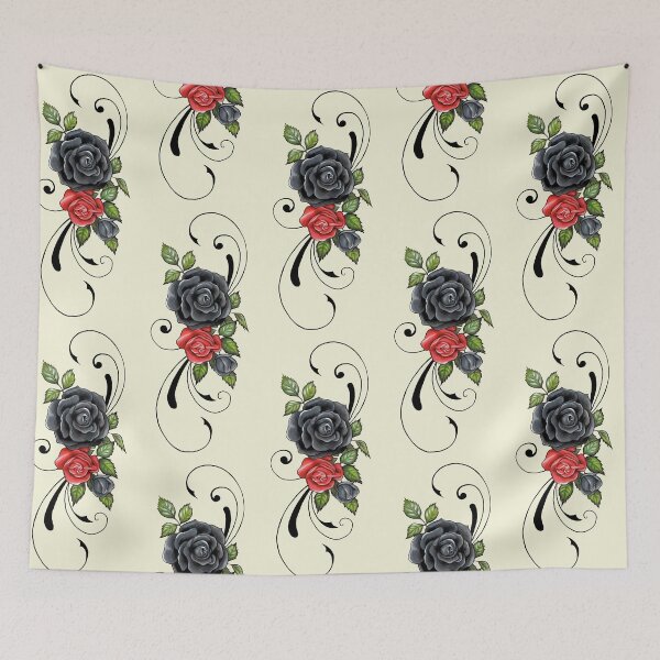 Item preview, Black & Red Roses designed and sold by SandraWarmerdam.