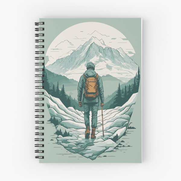 Item preview, The hiker digital illustration designed and sold by Acim0.