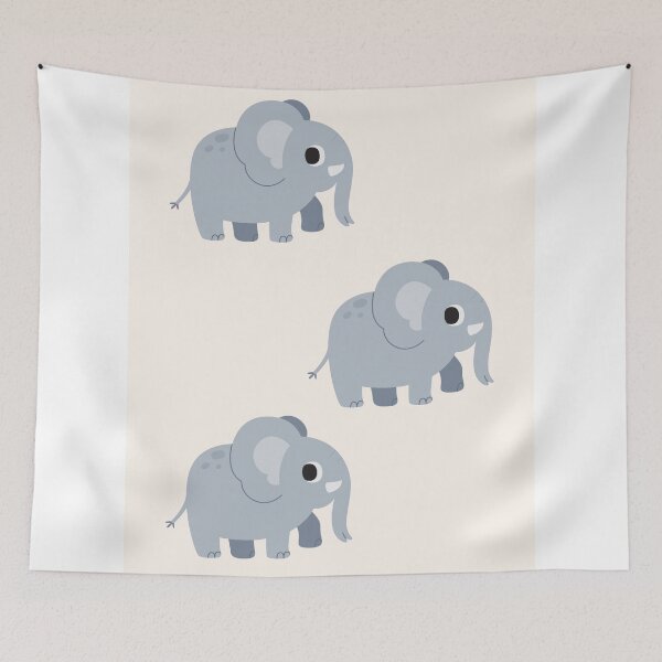 Item preview, Light Elephant Pattern Education designed and sold by Yellowriversss.