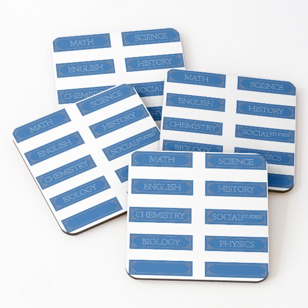 Item preview, School subjects Classic sticker pack  designed and sold by Ricogfx.