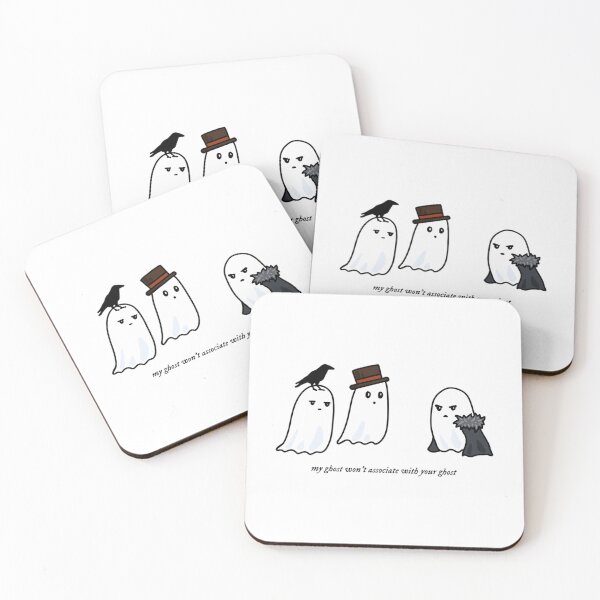 Item preview, my ghost won't associate with your ghost iPhone Case 	 designed and sold by qvzaipsankh5.