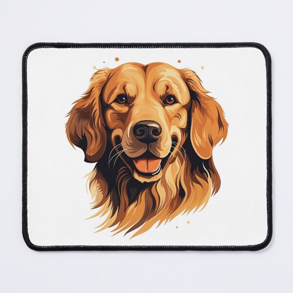 Item preview, Timeless Charm: Golden Retriever Icon Isolated on White Background designed and sold by Christian Weiss.