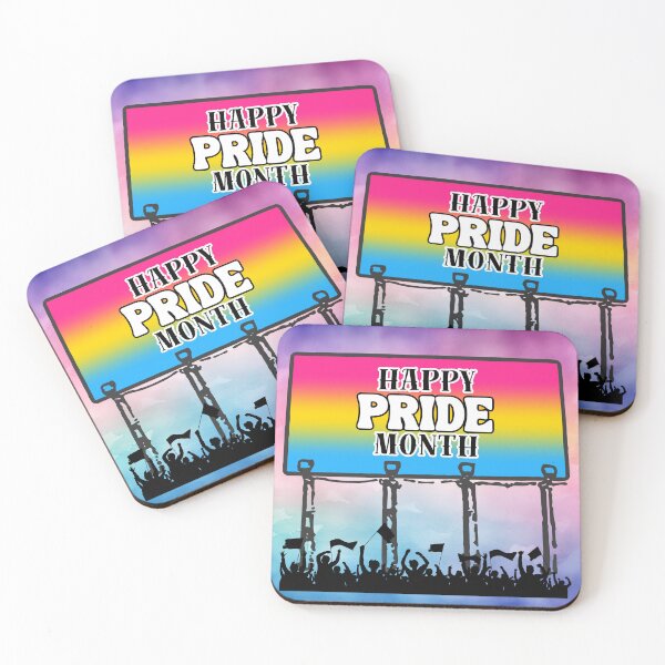 Item preview, LGBTQ Happy Pride Month, Bigbord with Pansexual Flag designed and sold by Savchuk-Vova.