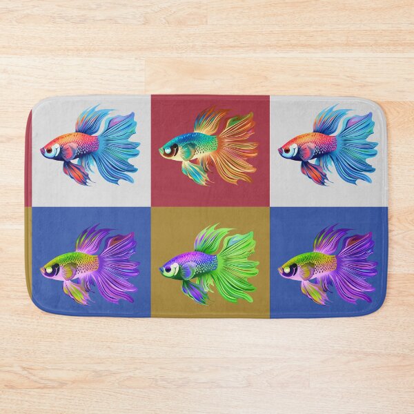 Item preview, Pop Art Betta Quad Color designed and sold by SchorlCraft.