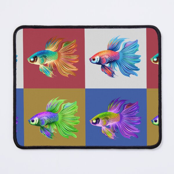 Item preview, Pop Art Betta Quad Color designed and sold by SchorlCraft.