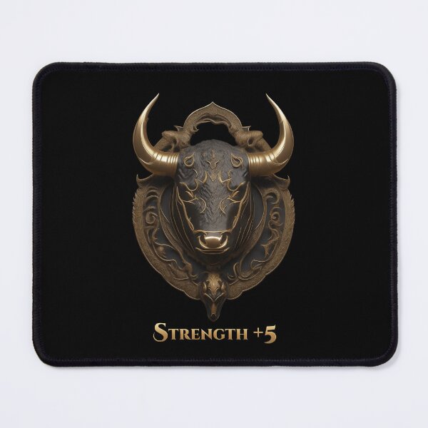 Item preview, Strength + 5, rpg games characters statistics designed and sold by twisted-dot.