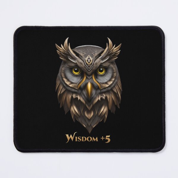 Item preview, Wisdom + 5, rpg games characters statistics designed and sold by twisted-dot.