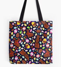 Easter Egg Bounty - Navy Tote Bag
