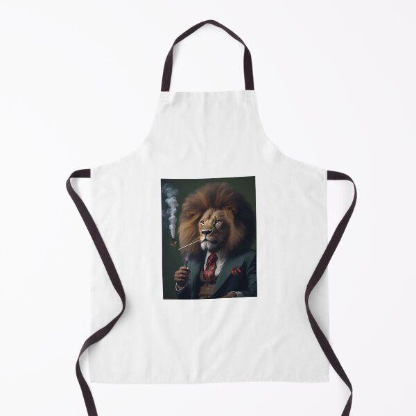 Item preview, smoking lion designed and sold by 29Anomalies.