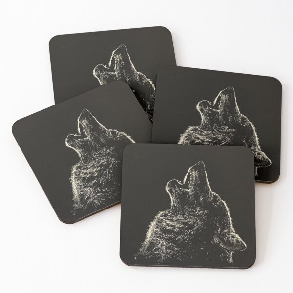 Item preview, Howling Wolf designed and sold by Limebylimeart.