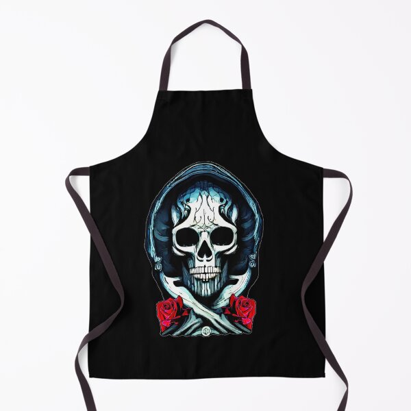 Item preview, Artistic skull with two red roses designed and sold by FlowerandDesing.