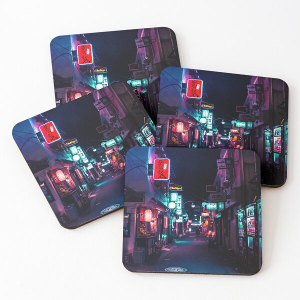 Item preview, Late Night in Shinjuku's Golden Gai designed and sold by Neondreamscapes.