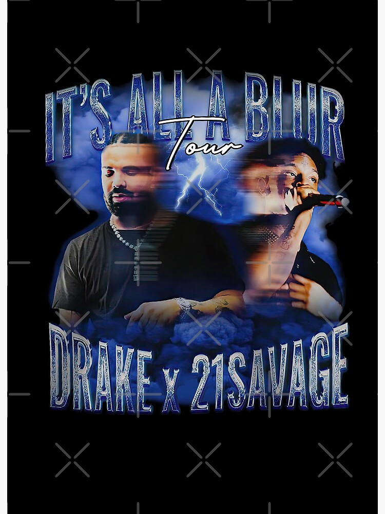 Drake Albums Vintage Drake 21 Savage It's All A Blur Tour 2023