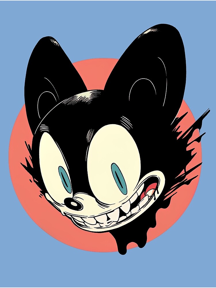 Manga Horror / Anime Felix the Cat Illustration | Poster