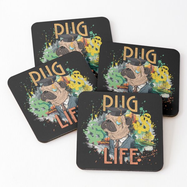 Item preview, Pug Life designed and sold by Khihi.