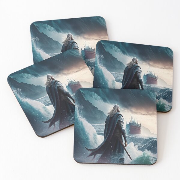 Item preview, Viking with sea strom artwork designed and sold by Paladiin.