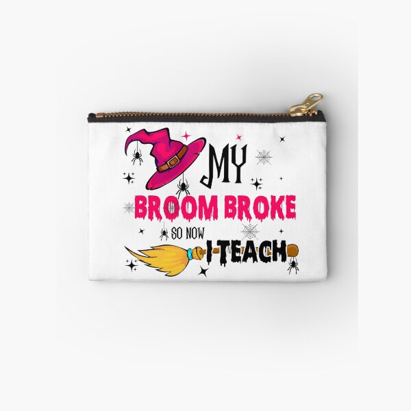 Item preview, My Broom Broke So Now I Teach - Cool Gifts For Halloween by FanityPrints designed and sold by FanityPrints.