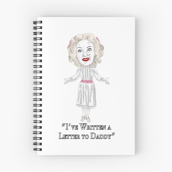 Item preview, Bette Davis, Lo que sea que le haya pasado a la ilustración inspirada en Baby Jane. He escrito una carta a papá. designed and sold by AnnieDonohu.