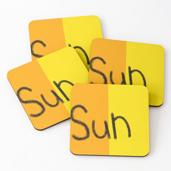 Item preview, A big screen with orange and yellow for the sun. designed and sold by lukesubbby.